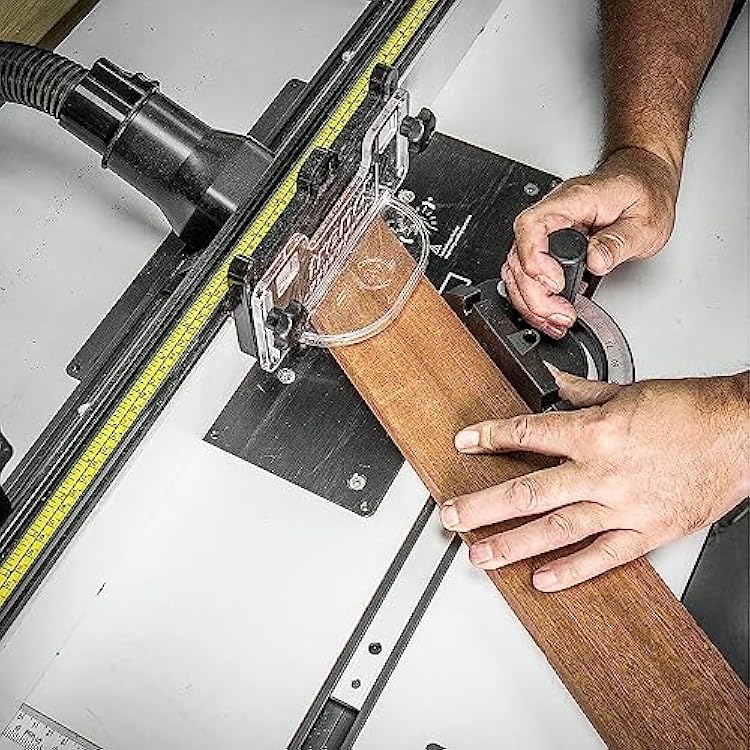 Trend Tool Technology USA Trend Miter Fence Complete, Adjustable Stops, Compatible with Router Tables, Saw Benches & Band Saws, MITRE/3