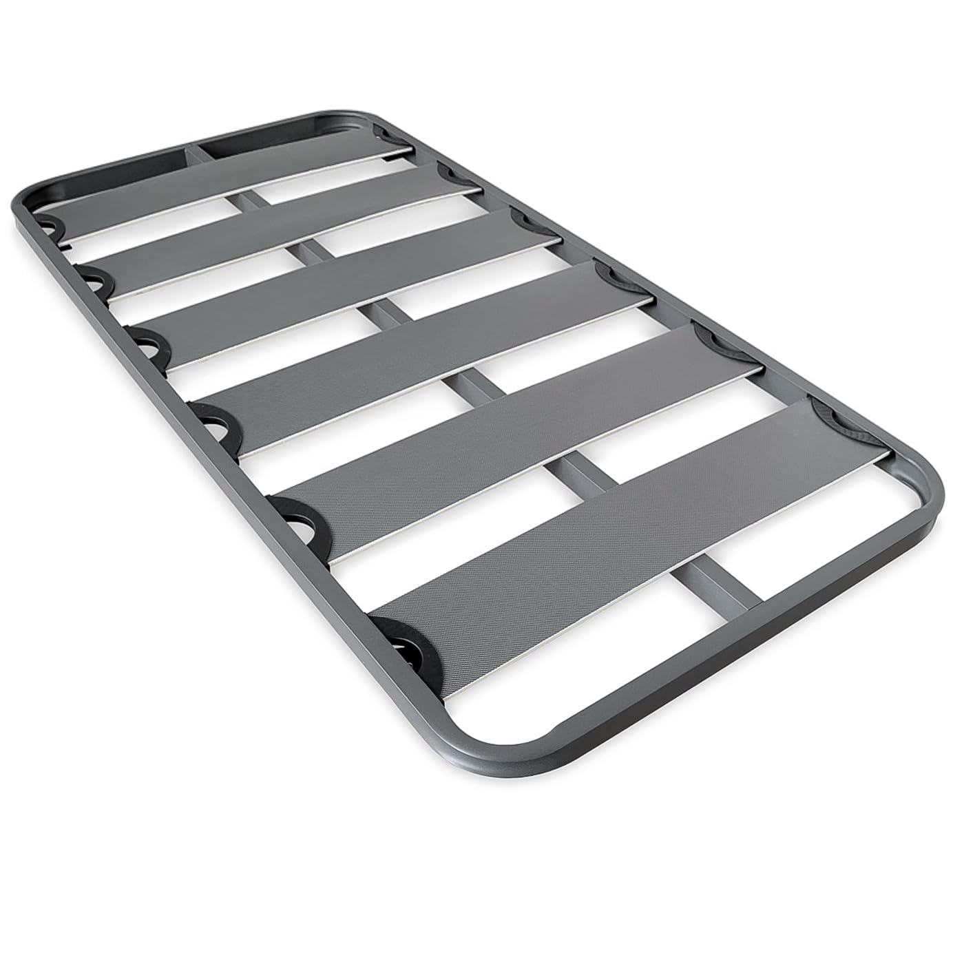 Somier Reforzado de Láminas Anchas Anti Ruido 90x190 Estructura 40x30 mm Sin Patas