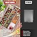 Brownie Pans with Dividers, Non-Stick Brownie Baking Tray with Slicers, Baking Sheet with 18 Pre-Cut Molds, Rectangular Pans for Oven Baking Bread, Brownie, Cake, 12 x 8 Inches, Oven/Dishwasher Safe