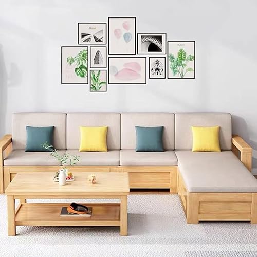 Miniatura 4 de Almohadilla para banco de patio, cojines de banco de jardín, cómoda almohadilla de asiento, tela de lino + núcleo de esponja de alta densidad,