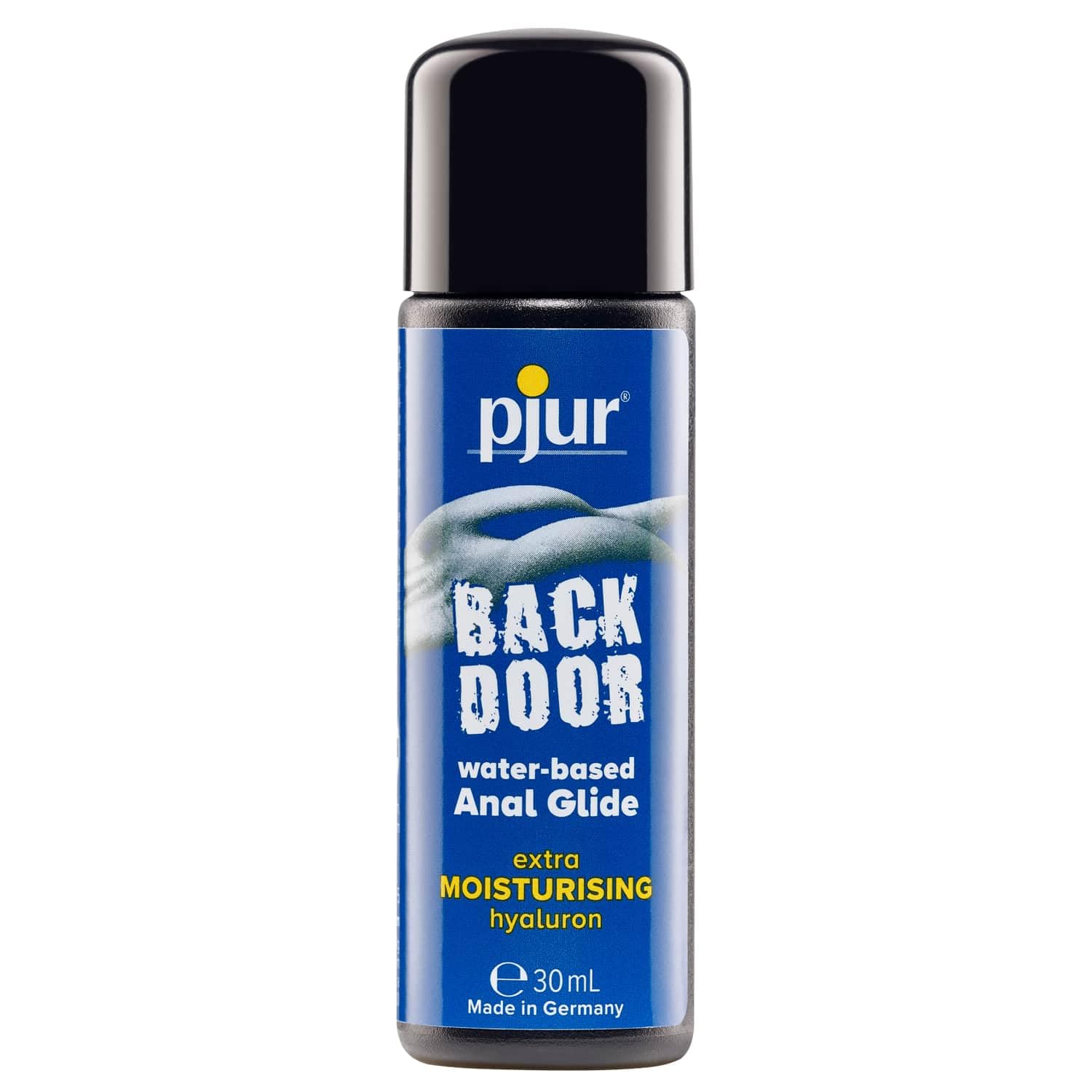 pjur Back Door Moisturising - Water-Based Lubricant for Intense Anal Sex & Toys - with hyaluron for Extra Lubrication (30ml)