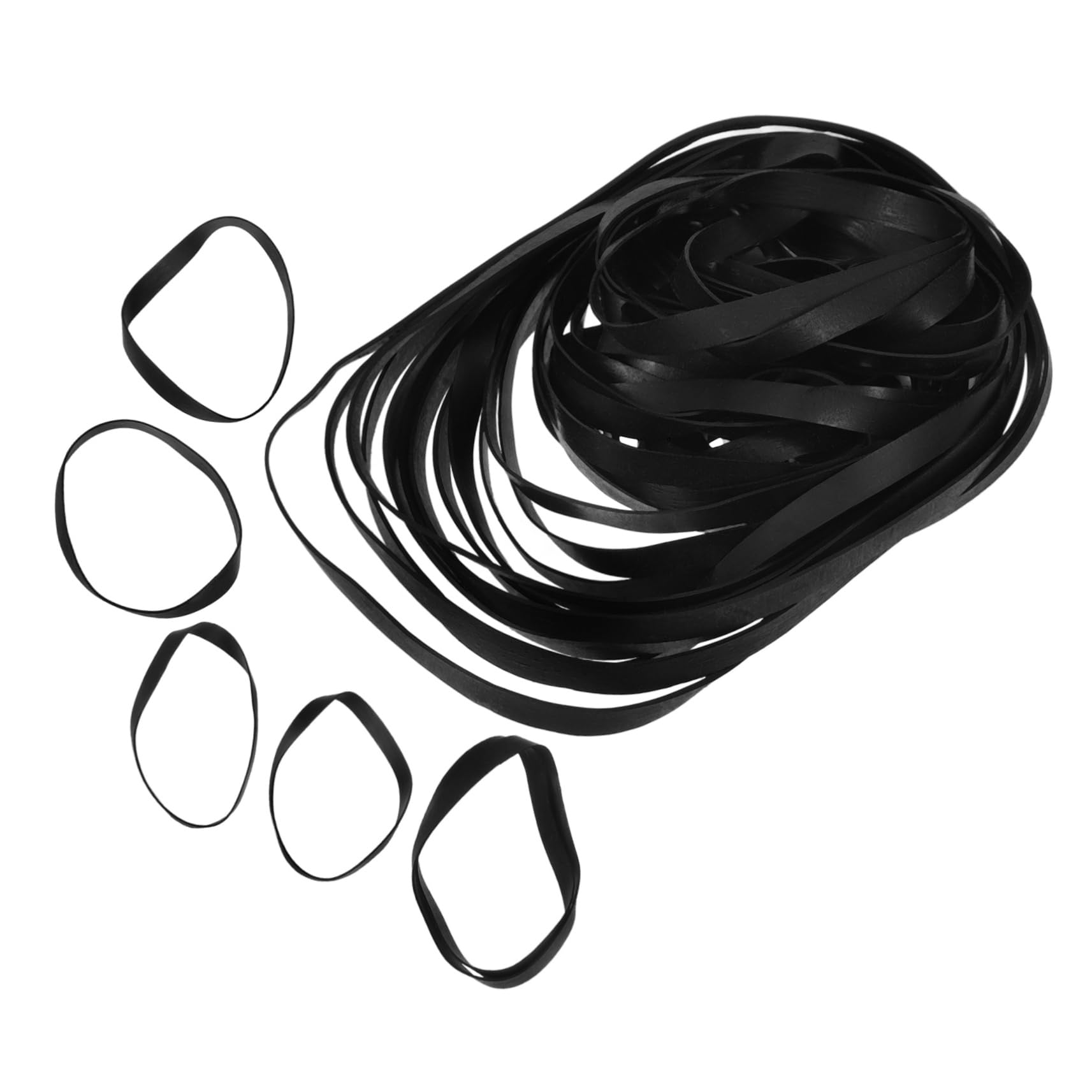 KICHOUSE 50pcs Cassette Belt for Tape Recorder Universal Replacement Belt Rubber Cassette Drive for Repair