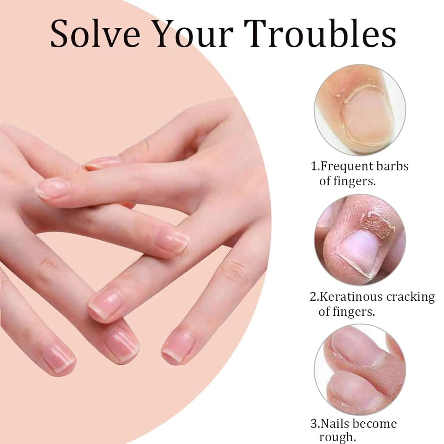 Olio per cuticole per unghie, liquido per penna a olio nutrizionale per unghie, penna per olio per cuticole, penna a pennello per olio per cuticole, idratante per unghie, trattamento per la crescita