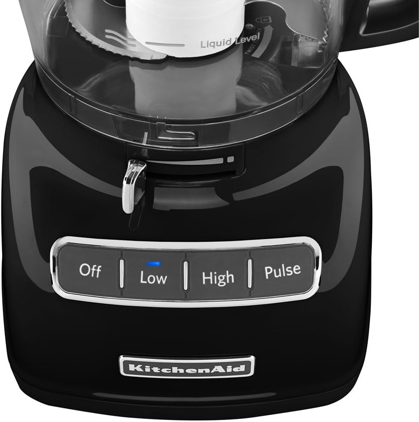 KitchenAid KFP0933OB 9-Cup Food Processor with Exact Slice System - Onyx Black
