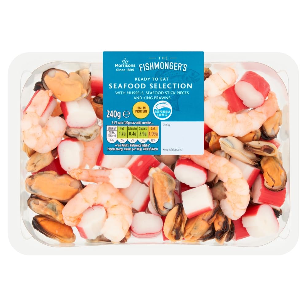 Morrisons The Fishmonger's Ready to Eat Seafood Selection 240g