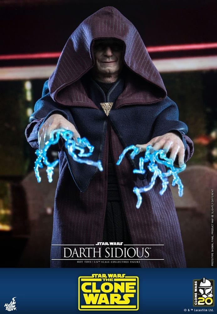 Amazon.com: Hot Toys Star Wars: The Clone Wars Emperor Palpatine
