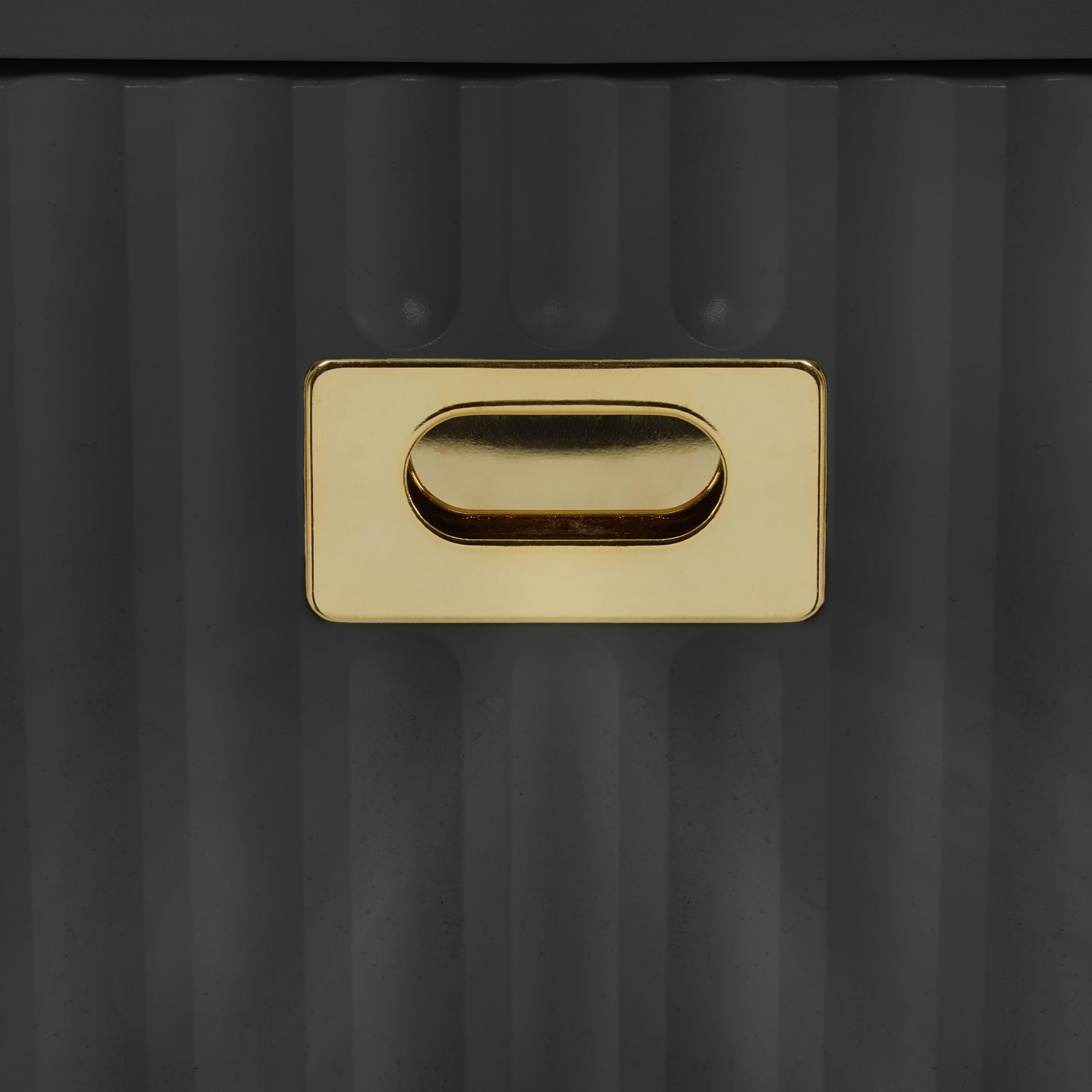 Eingangsbereich Flur Baum mit Aufbewahrungsbank, multifunktionale Garderobe mit offenen Regalen und goldfarbenen Beinen, 6 goldenen Haken, Soft-Close Gasdruckfeder, Hochglanz-Rillentüren