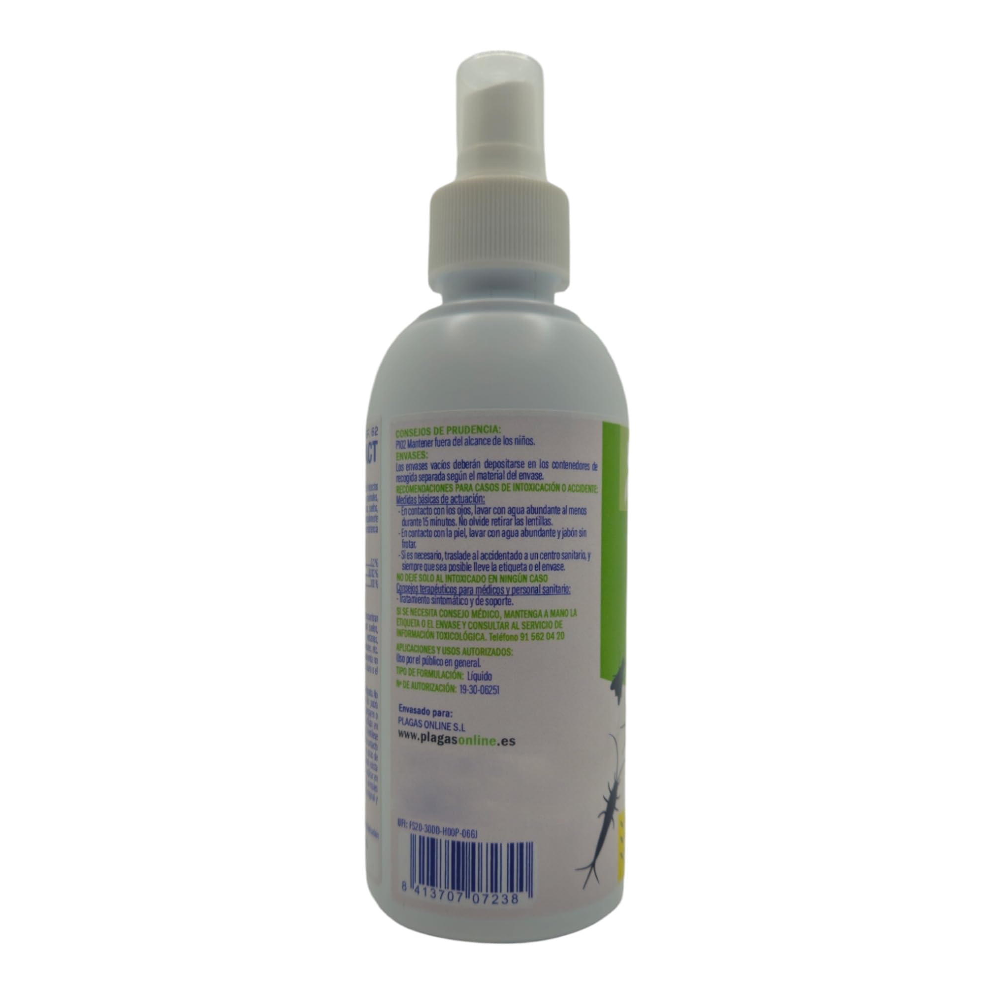 ACETAMIPRID Spray Anti Ácaros y Anti Chinches e Insectos en Tejidos | Insecticida para Maletas de Viaje | Persistencia de 6 meses | 250ml