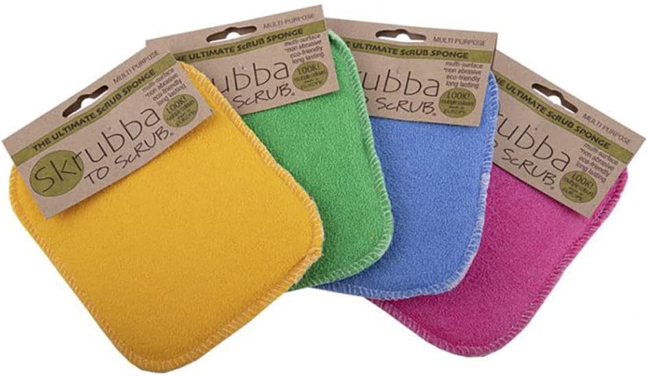 Eco Scrub Sponge, Assorted Designs, 12 x 16.5 cm