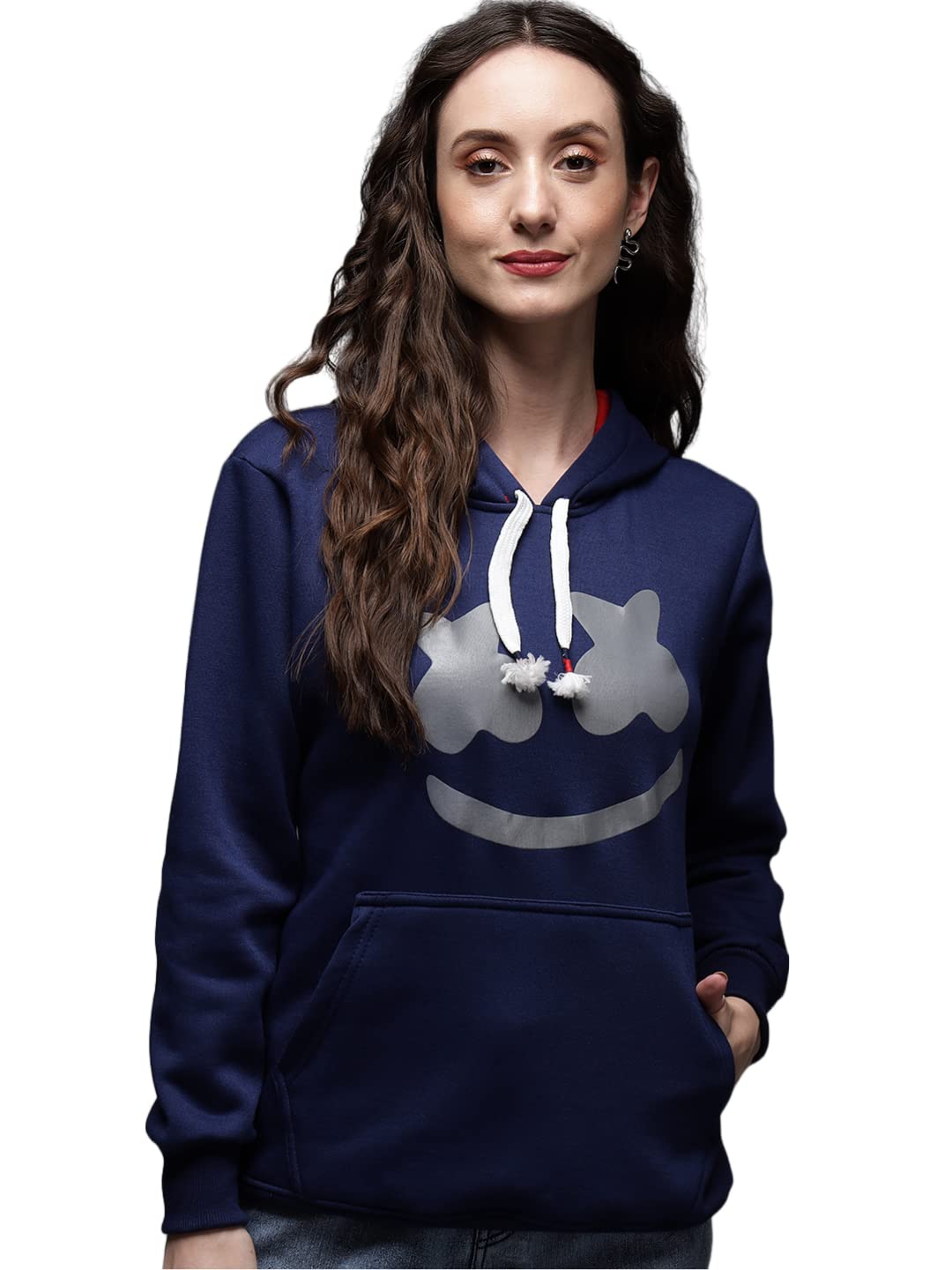 Janasya ï¿½ Women's Fleece Blend Winters Hoodie Sweatshirts (Flee23 Series) in neutral