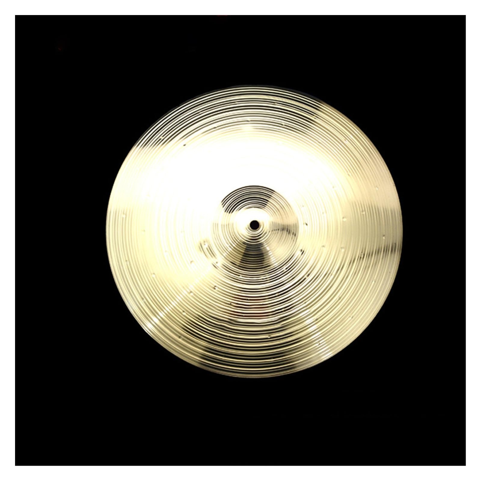 Set di 5 piatti professionali per batteria, realizzati a mano, in lega di ottone, 35,5 cm, Hi-hat da 40,6 cm, crash, 45,7 cm, corsa 50,8 cm, perfetto per pratica e prestazioni