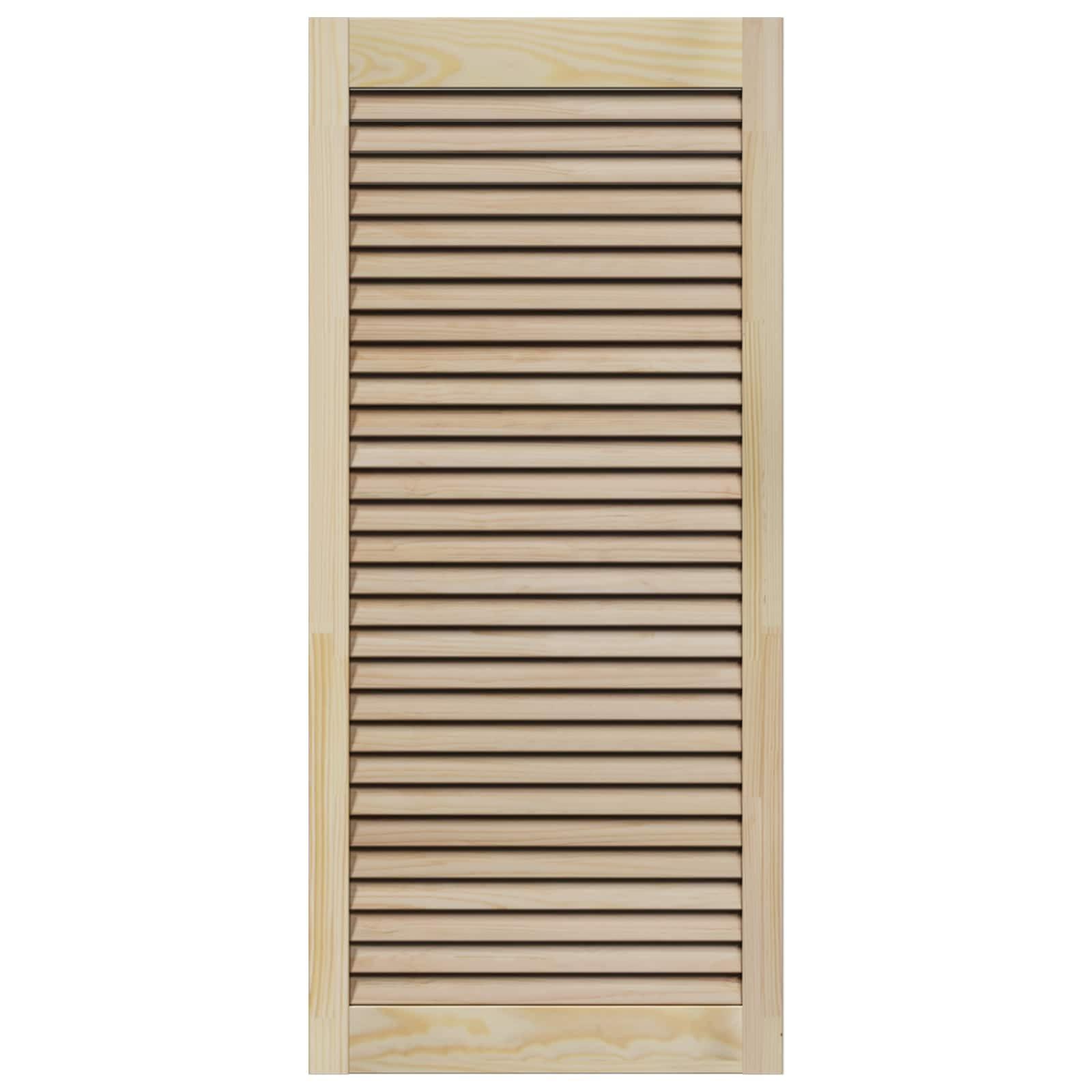 Genérico Puerta de Armario con Puerta 4 pcs Natural 140.5 x 2 x 59.5 cm,Bricolaje,Accesorios de Bricolaje,Ferretería para armarios,Puertas de armarios-3394495