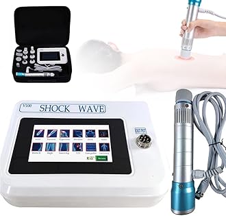 KADHI Shockwave Therapy Machine Shock Wave Electromagnetic ED Treatment Pain Relief Deep Muscle Massager Relax Device for Pain Relief and Joint, E-D Treatment, with 11 Massage Head