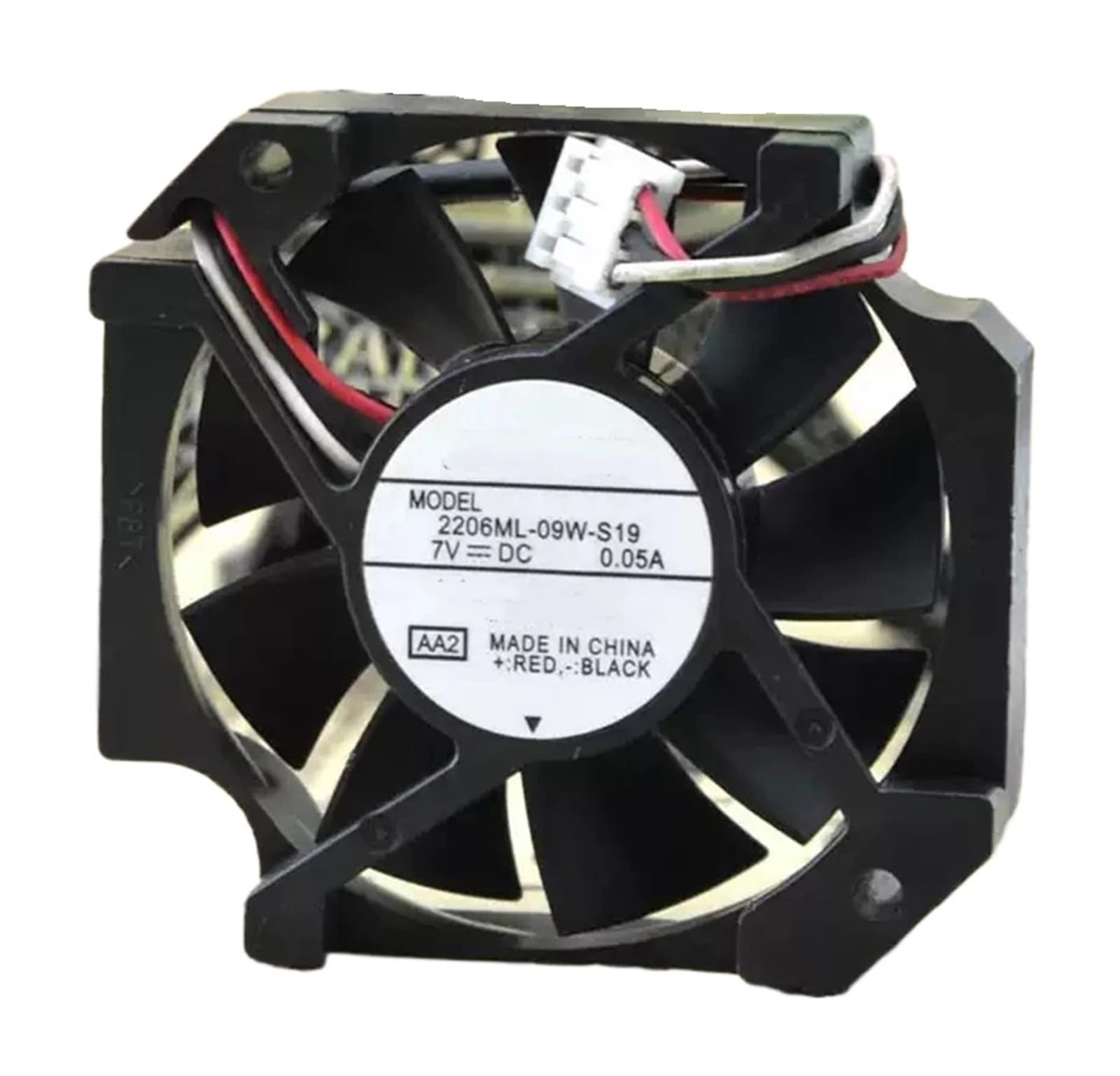 FSBNMNXPQ Cooling Fan 2206ML-09W-S19 DC 7V 0.05A 5.7cm 5720 6020 57x57x20mm 3-Wire