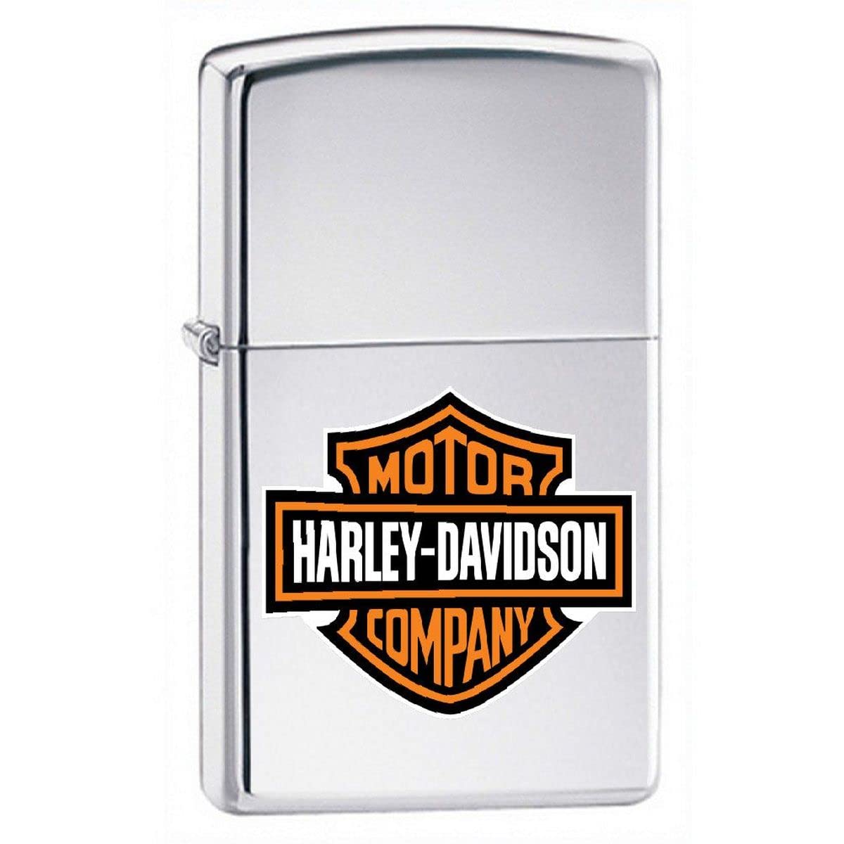 Briquet Zippo Harley Davidson Bar and Shield anti vent pour allumage fiable en extérieur