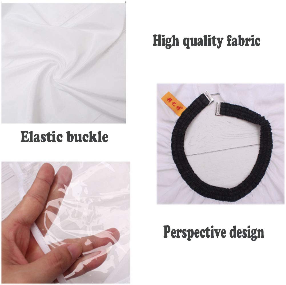 Salone Barbiere Professionale Taglio di Capelli del Capo Mantella per Tagliare I Capelli Grembiule da Parrucchiere Cape Chiusura Regolabile, Taglio dei Capelli Abito Tintura Salon Cape,B,3PCS