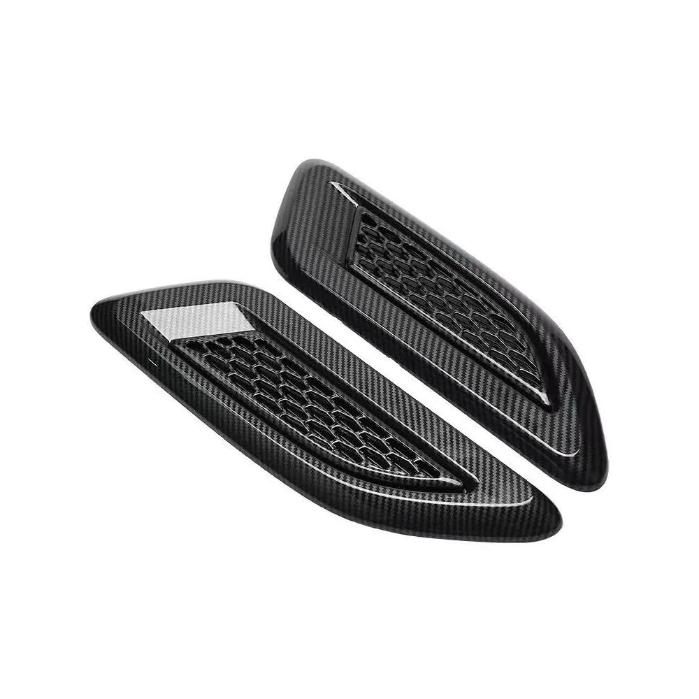 QIZUN 2 Pcs Car Bonnet Vent Cover for FORD TRANSIT COURIER 2014-2026