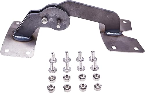 Miniatura 2 de ZTUOAUMA Bisagra de tapa resistente con accesorios de liberación rápida compatible con ahumadores UDS Ugly Drum BBQ de 55 galones y más tambores