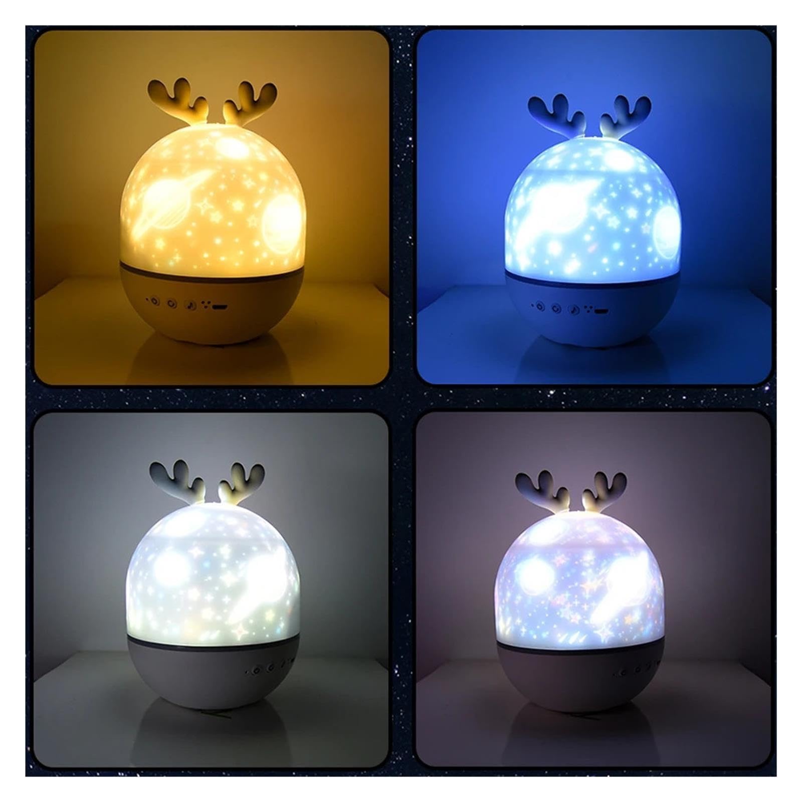 Luce Notturna For Proiettore Cielo Stellato Con Altoparlante Bluetooth
