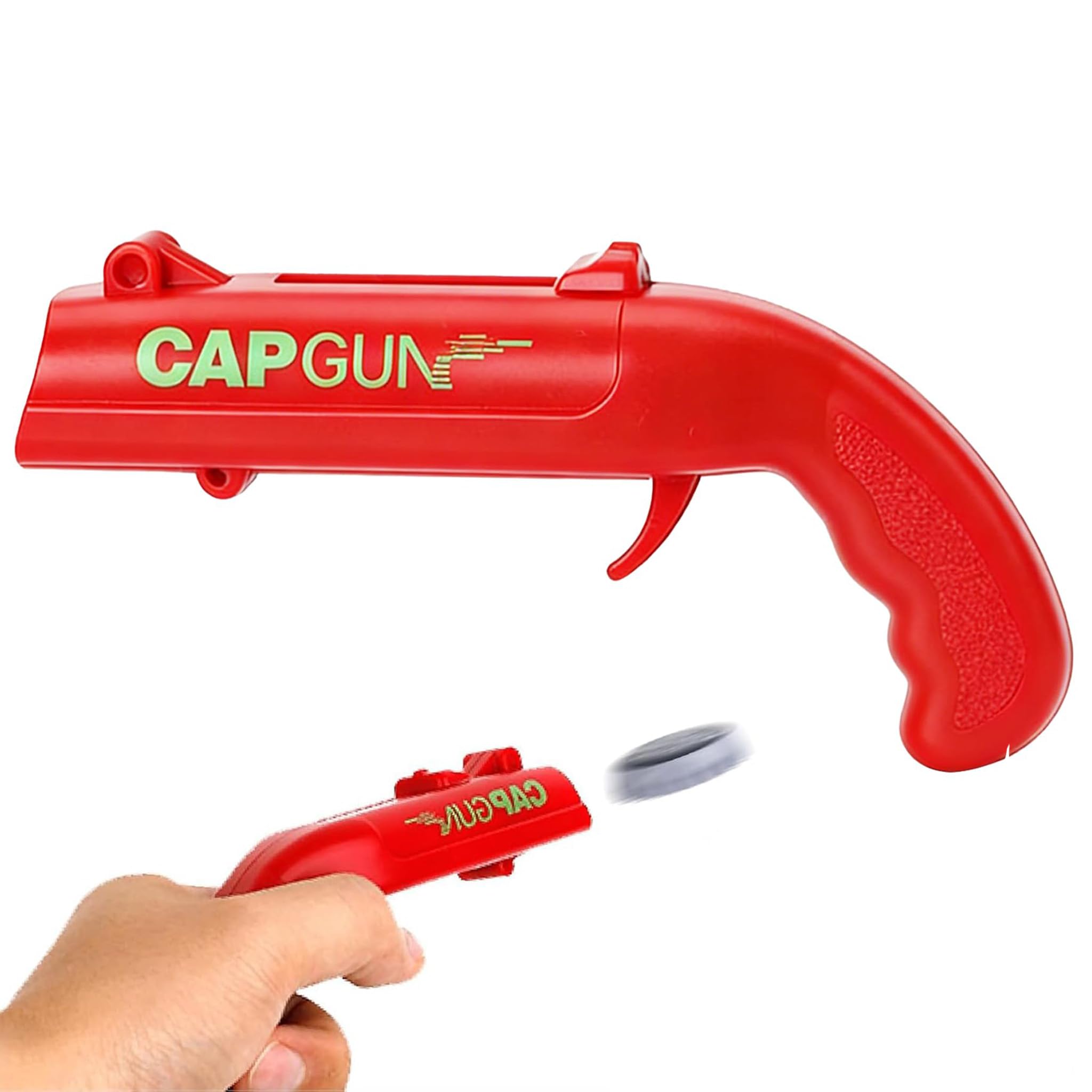 Red Cap Gun Bottle Opener Funny Pistol Beer Bottle Opener for Parties and Bar Tools Unique Gift for Adults-image-39