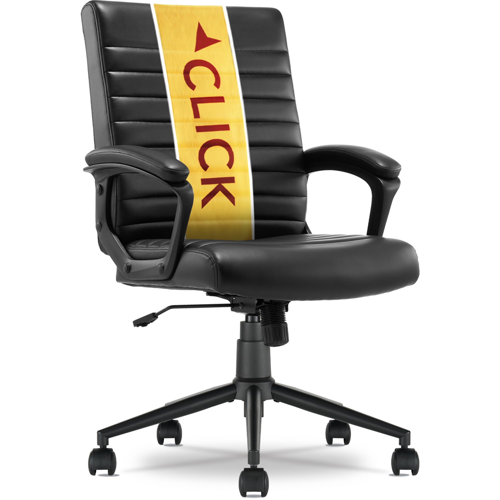 Amazon.com: Click365 Ergonomic Office Chair Lumbar Support, Padded