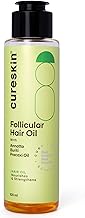 Cureskin Follicular Hair Oil | Nourishes & Strengthens with Annatto, Buriti, Brazil Nut and Coconut Oil (100 ml)