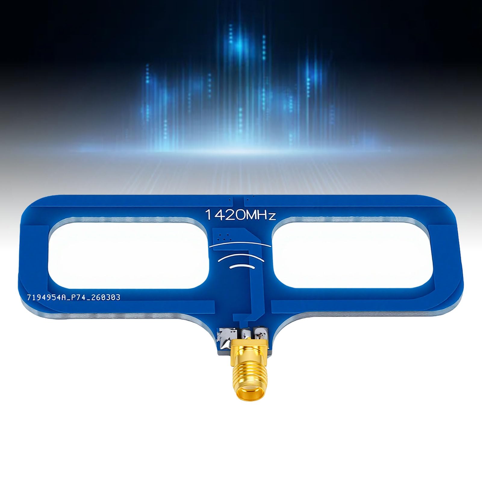RF da 1,42 GHz, Ad Anello PCB SMA 1330-1530 MHz, con Segnale VSWR Basso da 4,6 DBi 50 W per Dispositivi Remoti di Radioastronomia SDR (Spina femmina)