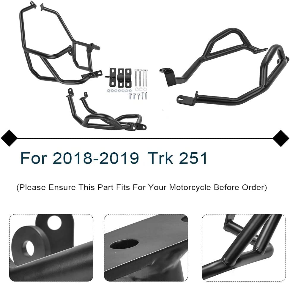 ENGINE BUMPER GUARD Steel Crash Bar Protector For Benelli TRK251 Bj250 2018-2020 £77.76