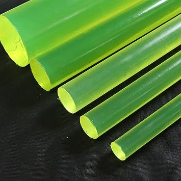500MM Solid PU Polyurethane Rod 1/2/3/4/5/6/8/10mm Elastic Rubber Rods Translucent Stretch Sticks Plastic Rod Shock Absorbing Seals for Industrial Machinery (Size : Dia10mm)