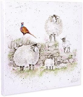 Wrendale Designs - 'Green Pastures' Small Canvas