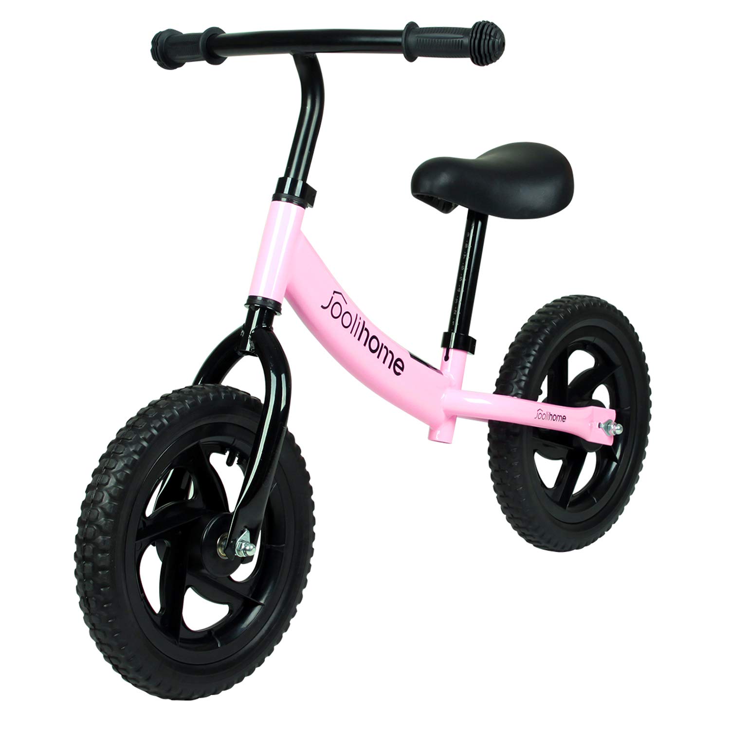 12" Balance Bike Carbon Steel Frame No Pedal Walking Balance Bike Training Bicycle for Kids and Toddlers 2- to 6 Years Old