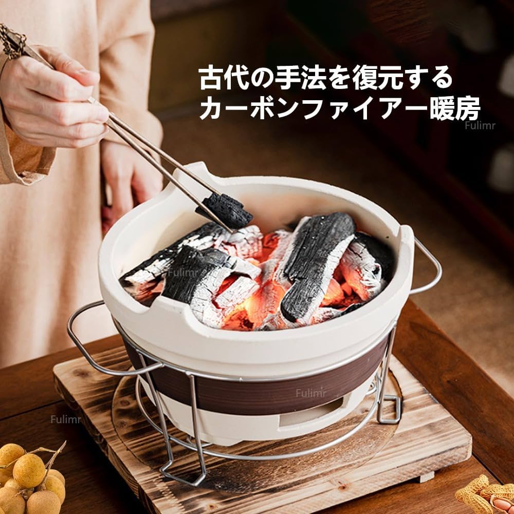 Amazon.co.jp: バーベキュー 七輪 【2~5人用】 炭火焼き