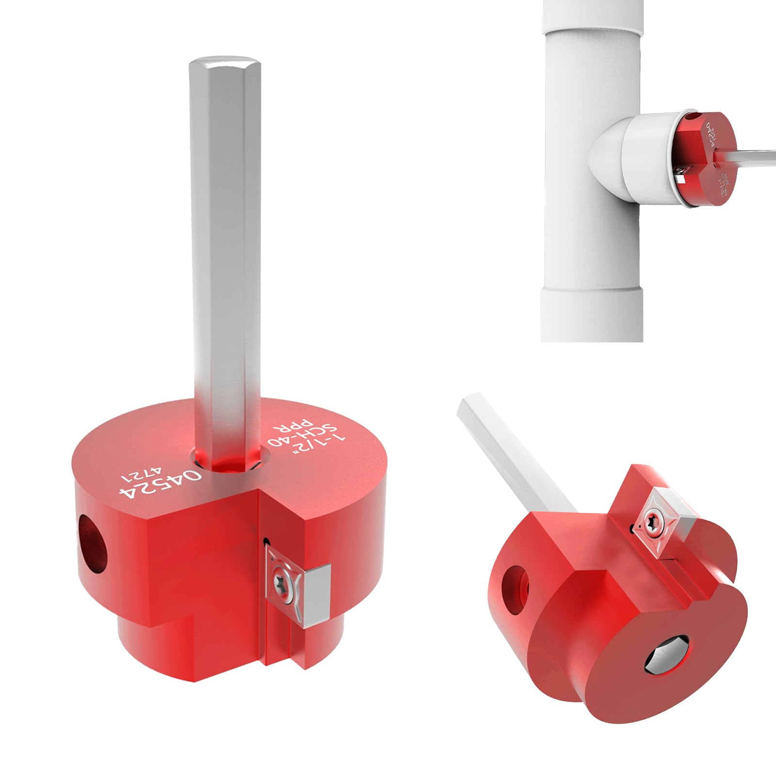 PVC Pipe Reamer - Save Fittings & Joints -9