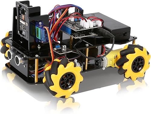 Kit de robot con cámara de 3 MP, kit de robótica para niños de 8 a 12 años, 12 a 16 años, compatible con Arduino y Scratch, aplicación y control disponible en Yaxa Costa Rica