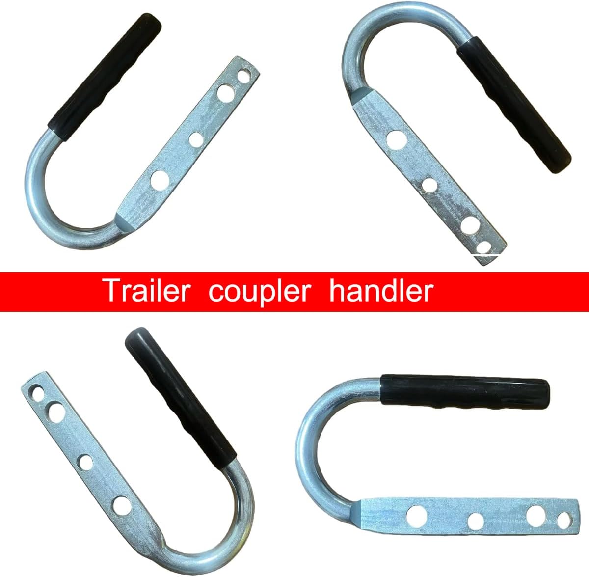 Trailer Coupler Tongue Lift Handler Labor Saving Positioning Grip Coupling Connector for 2x2in 2x1/2in 2x3in Trailer Coupler