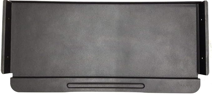 Galaxy high Grade Metal Keyboard Tray with Height Adjustable (with Mouse Pad)  Perfect for Office & Home(Zinc Channel)