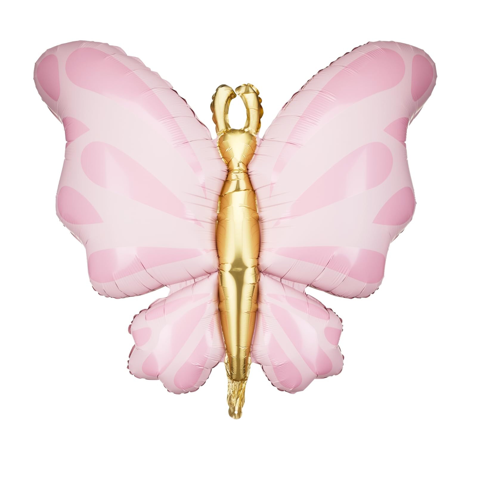 69X69Cm Pink Butterfly Foil Balloon