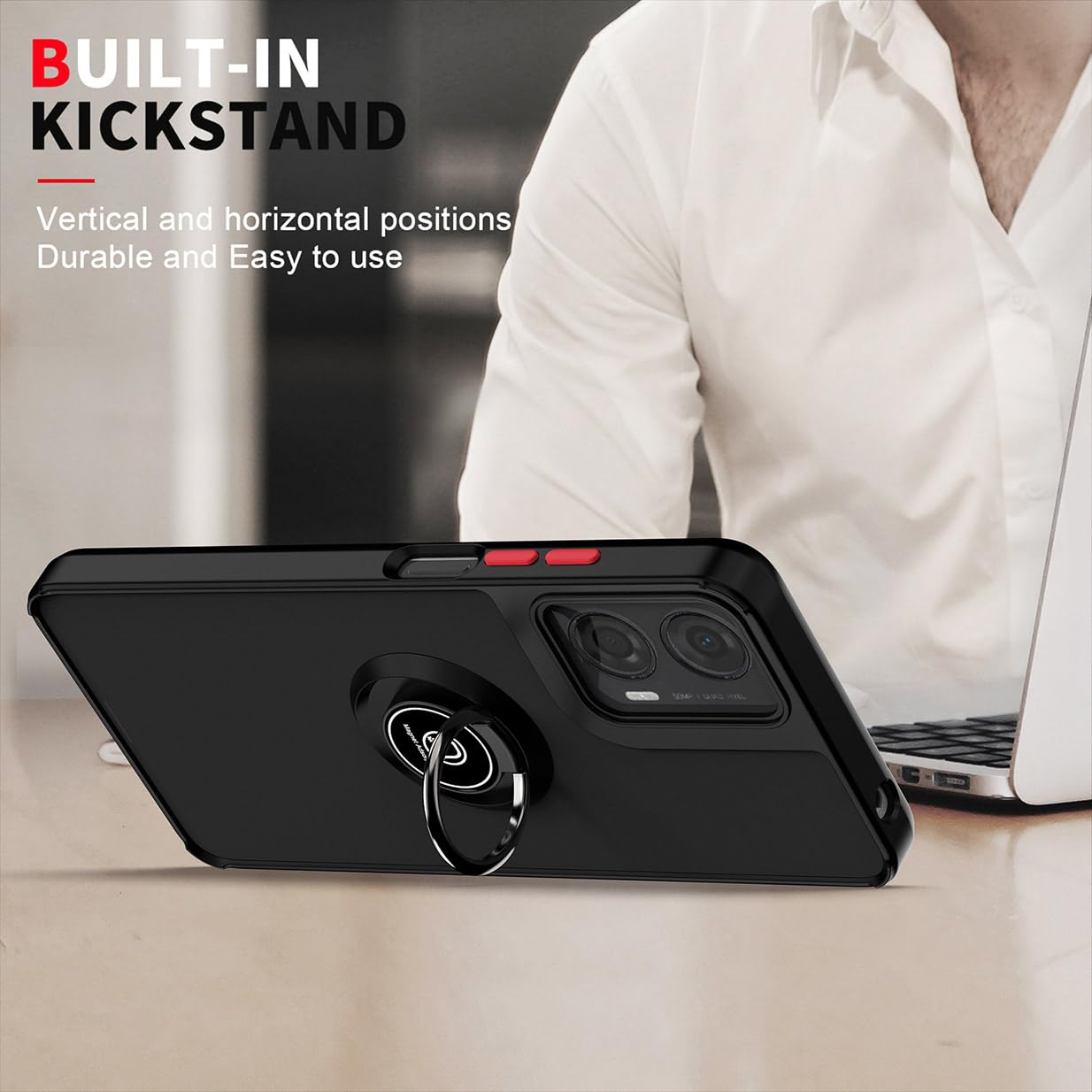 UPLAI Coque Pour Motorola Moto G24 Power, Ultra Mince Souple TPU