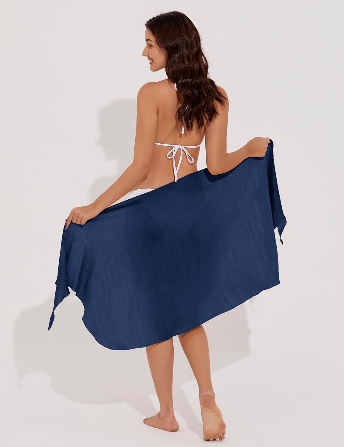Women's Sarong Wraps Swim Skirt Cover Ups Bathing Suit Wrap Skirt Swimsuit Coverups for Swimwear - Image 5