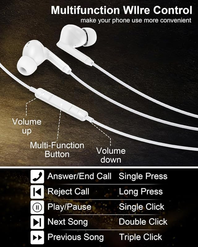 KIXWAY Type C Headphones for iPhone 17/16/15 Pro Max, Samsung S22 - Image 6