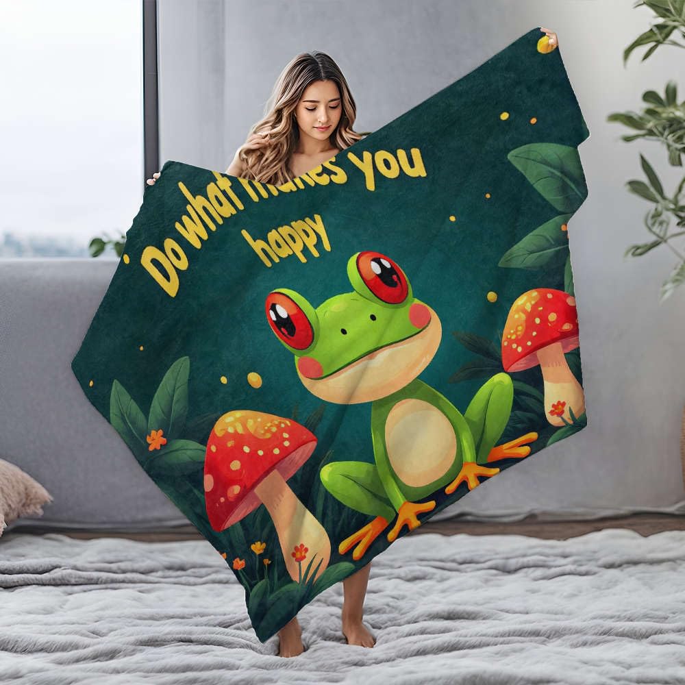 Couverture de lit en flanelle de Pâques 125x150 cm douce