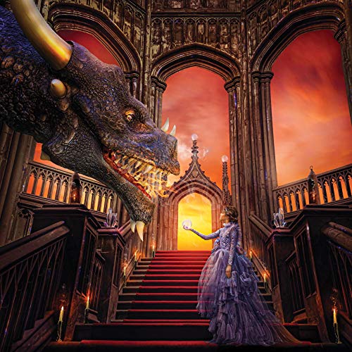 A Girl & Her Dragon Puzzle By Tara Lesher | Fairytale Castle 500 Piece Jigsaw Puzzle For Adults And Kids | Interactive Brain Teaser For Family Game Night | 18 X 18 Inches #TOP29