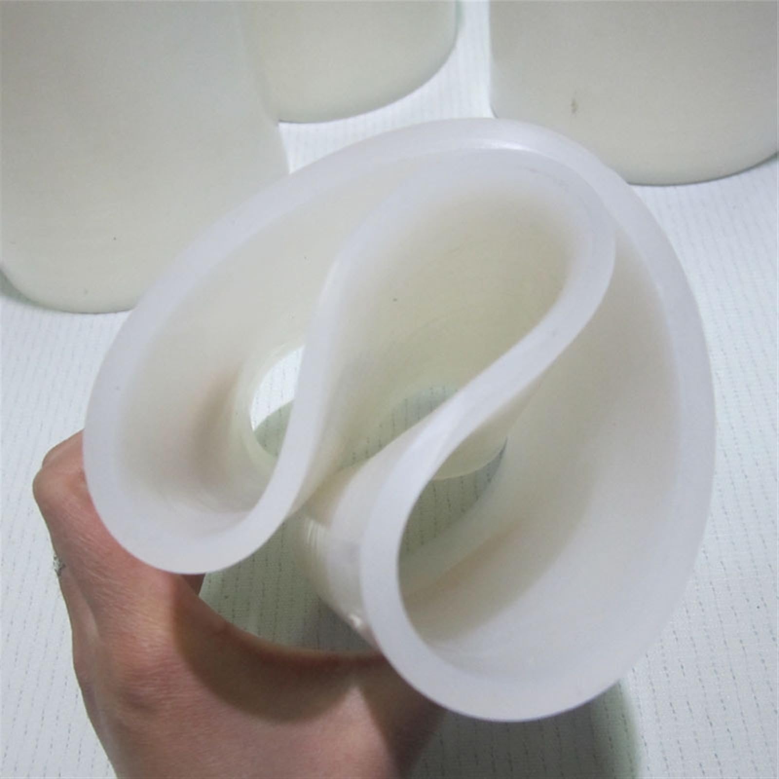 Manguera Caucho Manguera de goma silicona resistente a altas temperaturas, tubo grande 2 metros espesor, 1mm diámetro interior Para Acuario(175x177mm)