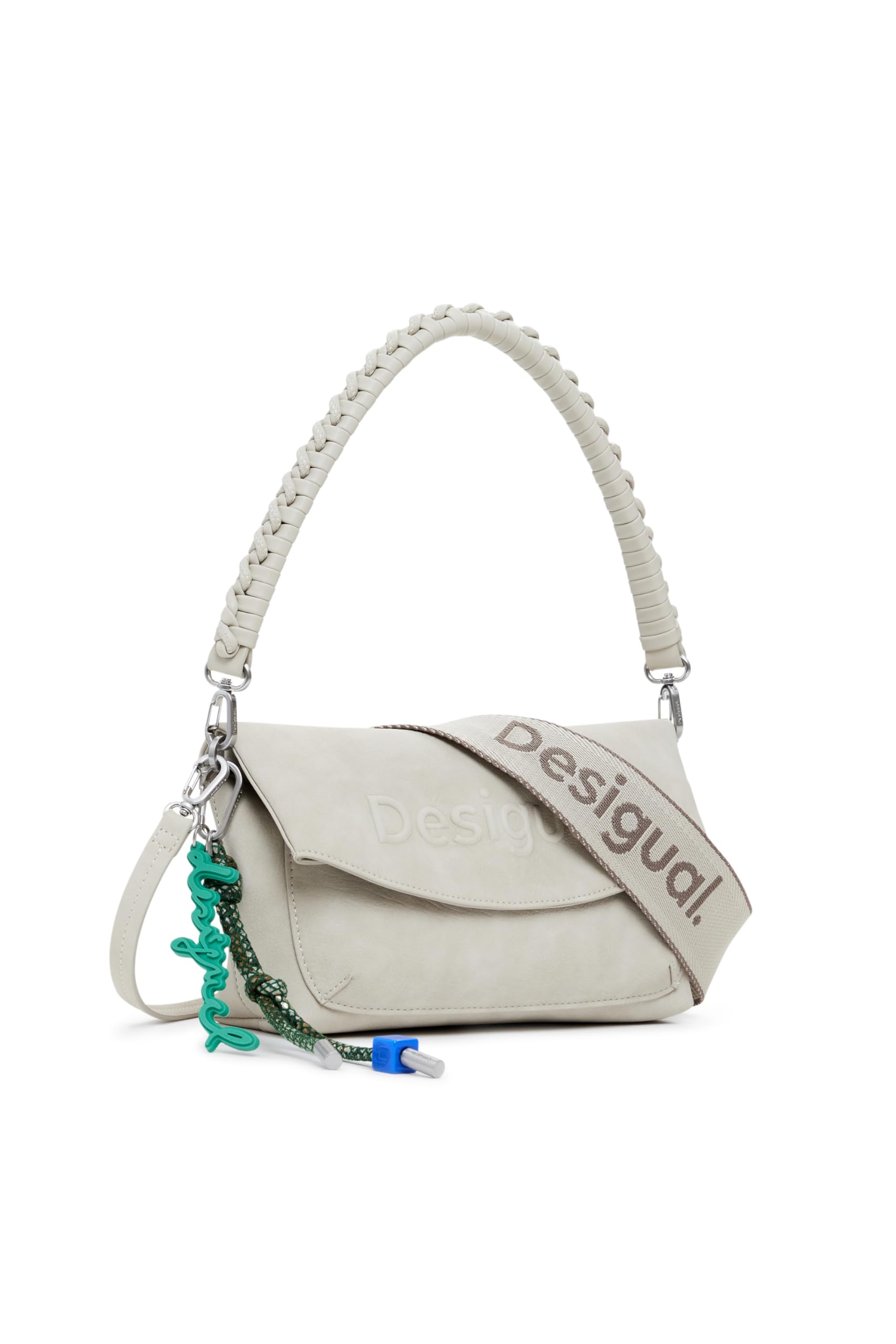 Desigual BAG HALF LOGO TROKEL PIE, 6006 PIEDRA, U