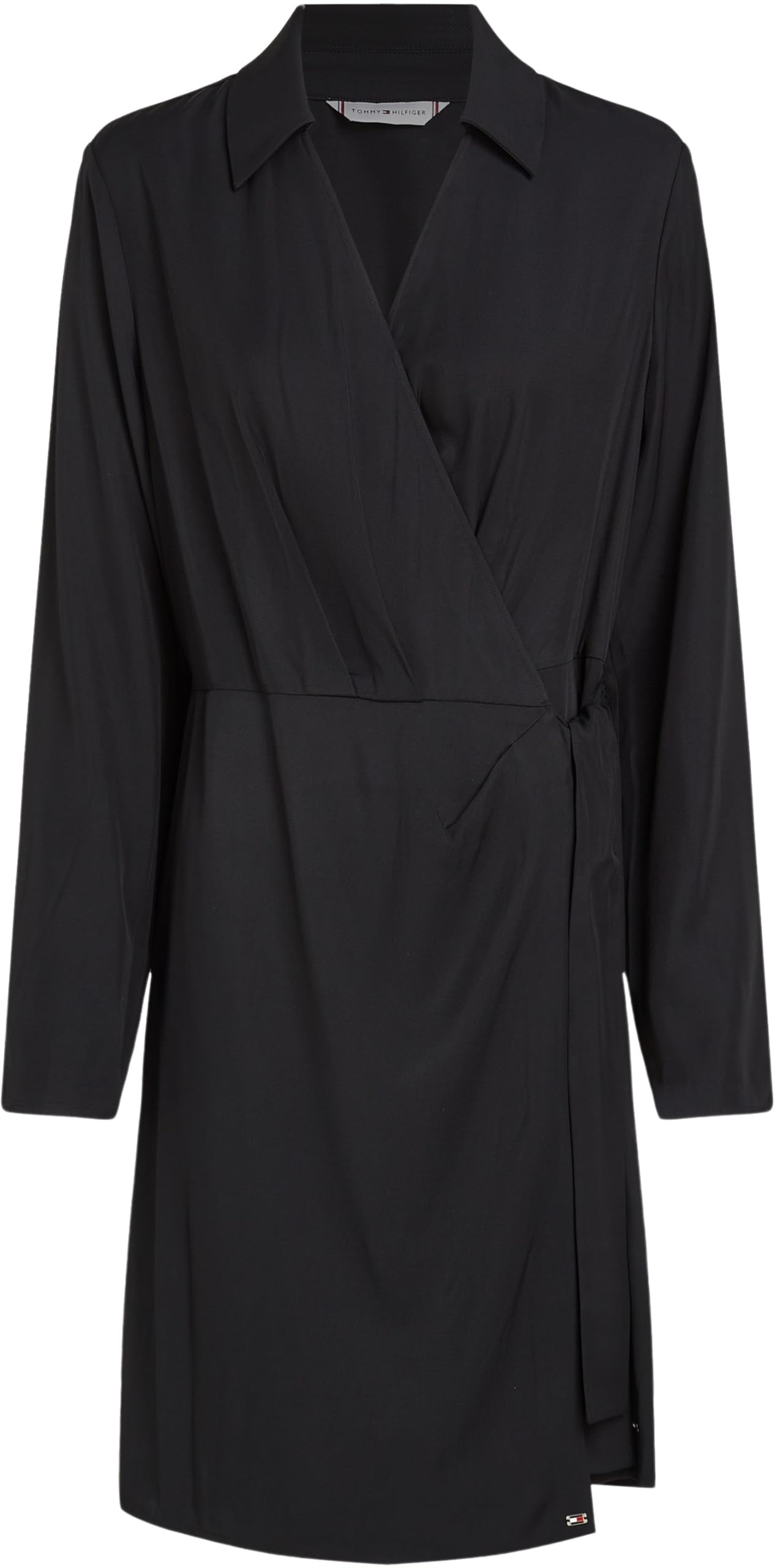 Tommy Hilfiger Vestido Mujer Fluid Short Envolvente