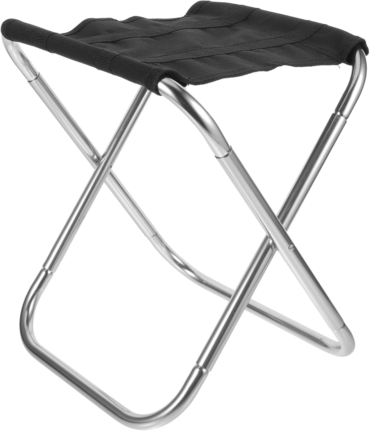 Aluminum Alloy Folding Stool Camping Bench Lightweight Portable Stool for Garden Outdoor Fishing Activity