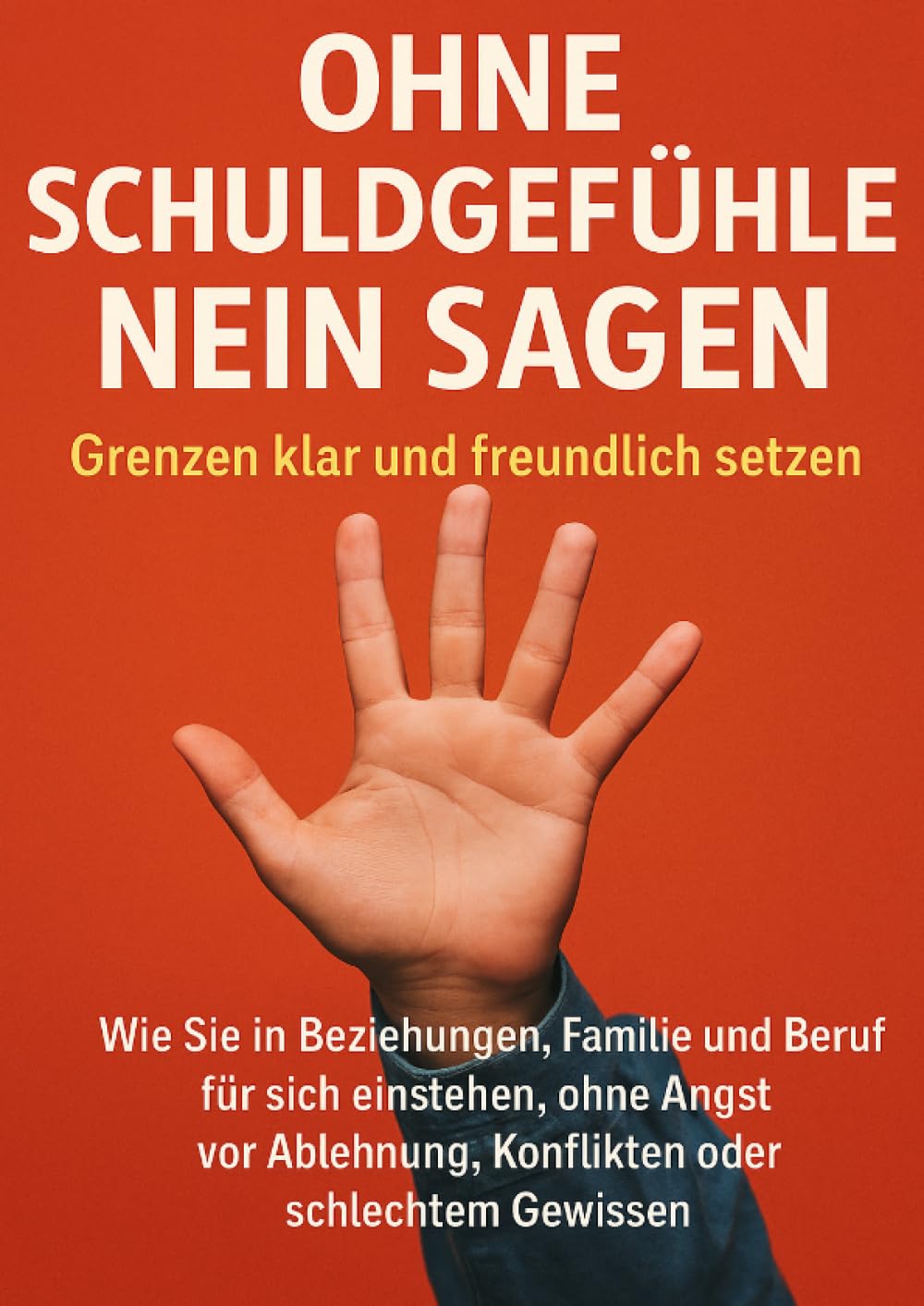 Ohne Schuldgefühle Nein sagen: Grenzen klar und freundlich setzen: Wie Sie in Beziehungen, Familie und Beruf für sich einstehen, ohne Angst vor Ablehnung, Konflikten oder schlechtem Gewissen