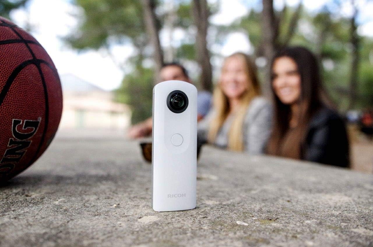 Ricoh Theta SC 360° Video and Still Camera (White) image 3