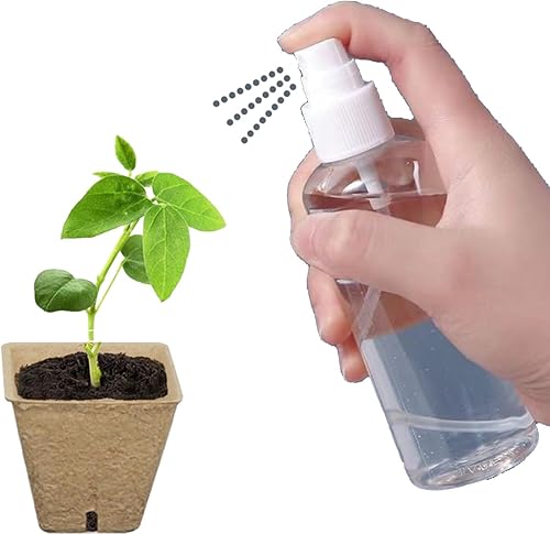 Miniatura 5 de UTYLNE Kit de inicio de semillas con 100 macetas de turba para plántulas, bandeja de inicio de semillas, 5 bandejas de cultivo de plástico, 20