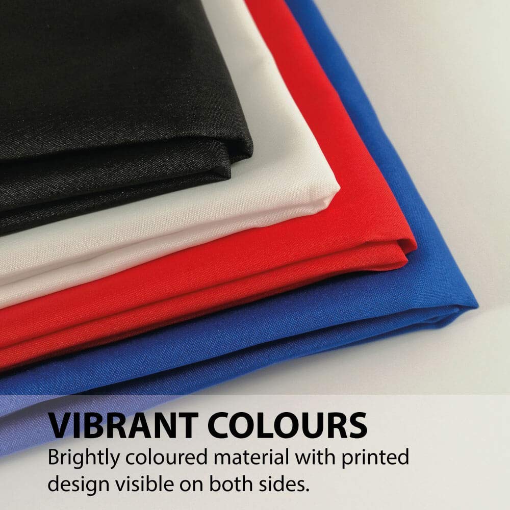 NWFlags Nottinghamshire Flag 5ft x 3ft 75d Premium Polyester Suitable For Flagpoles, Multicolor - Image 3